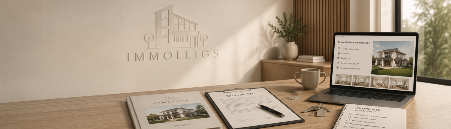 Ratgeber Privatverkauf Immobiliemakler David Ollig – IMMOLLIGS - Immobilien Projekte Objekte